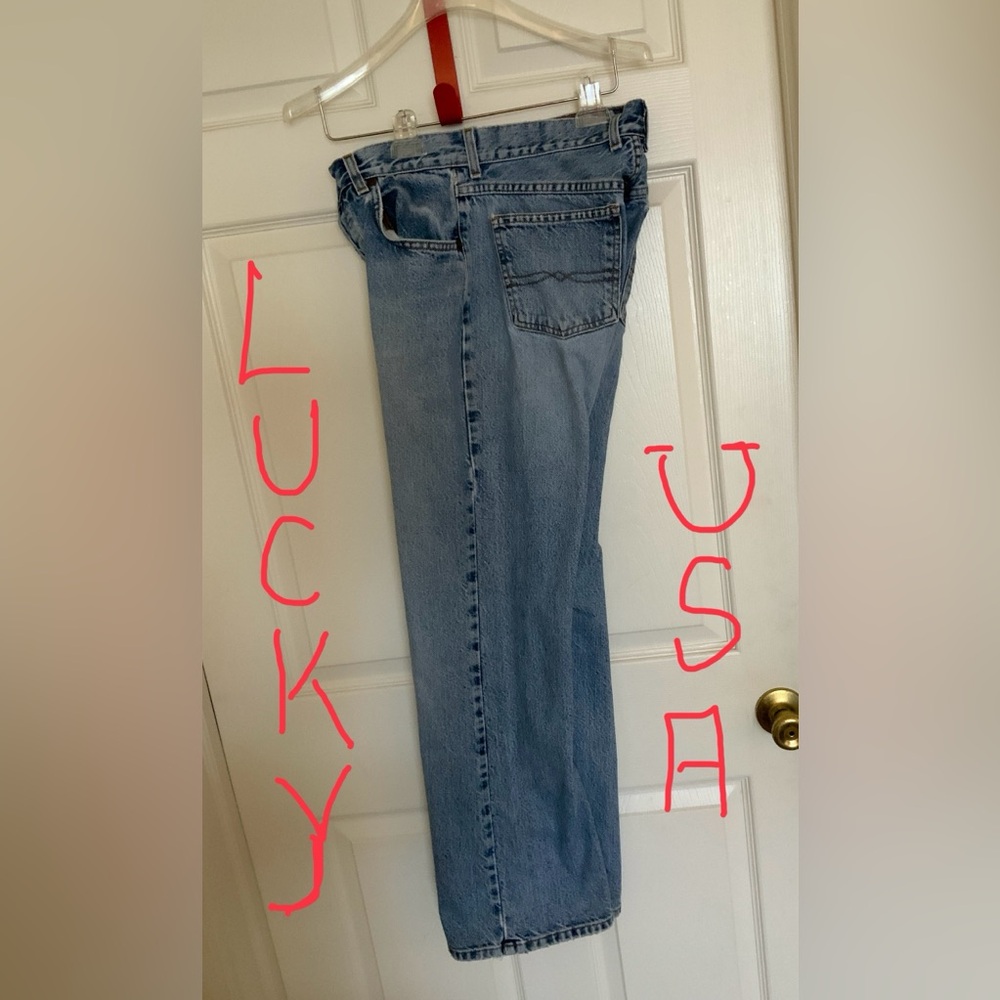 VINTAGE USA, LUCKY BRAND DENIM JEANS.